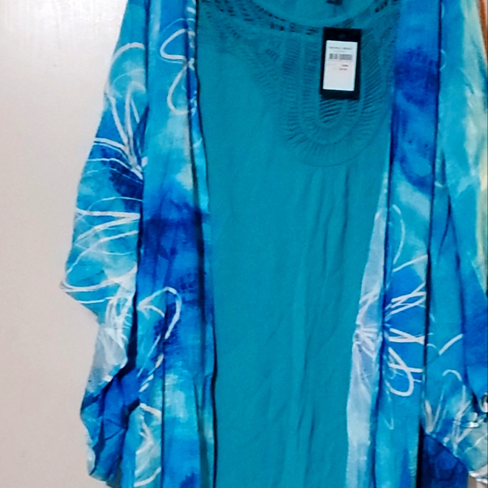 Dress and Ombre never been worn nwt